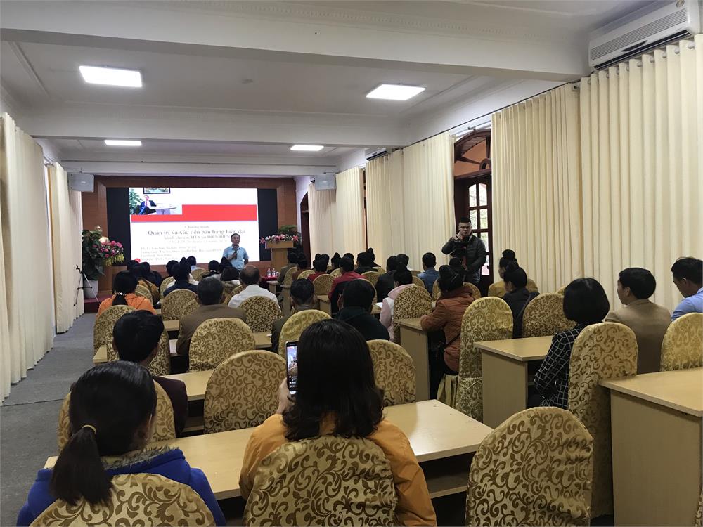 Khai giảng Khóa học đào tạo cho cán bộ quản lý và thành viên HTX tại Điện Biên
