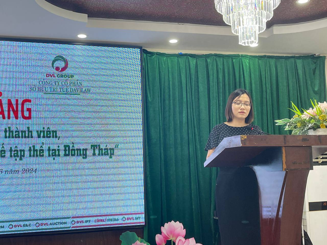 Bà Phạm Thị Thuý Hồng - Trưởng phòng Văn phòng Ban chỉ đạo quốc gia về kinh tế tập thể - Bộ Kế hoạch và Đầu tư