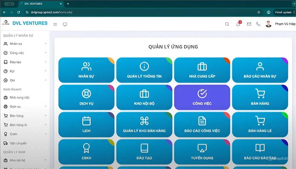(Buổi 2) Hướng dẫn sử dụng Phần mềm quản lý doanh nghiệp ERP