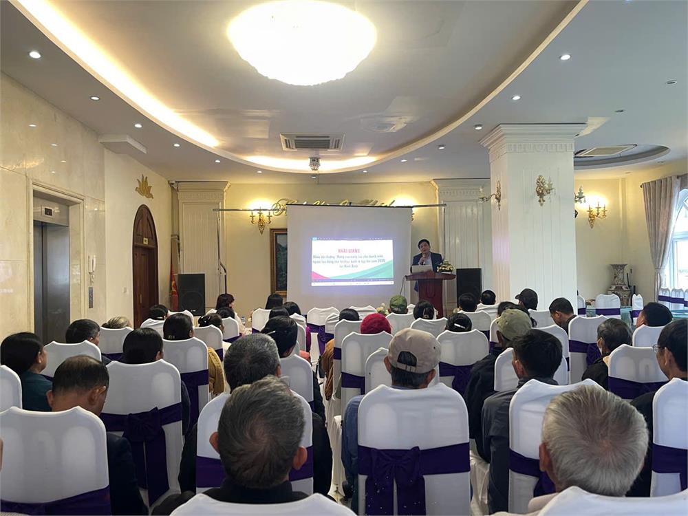 Khai giảng BLĐ lớp bồi dưỡng nâng cao năng lực cho thành viên, người lao động của tổ chức kinh tế tập thể tại tỉnh Ninh Bình 