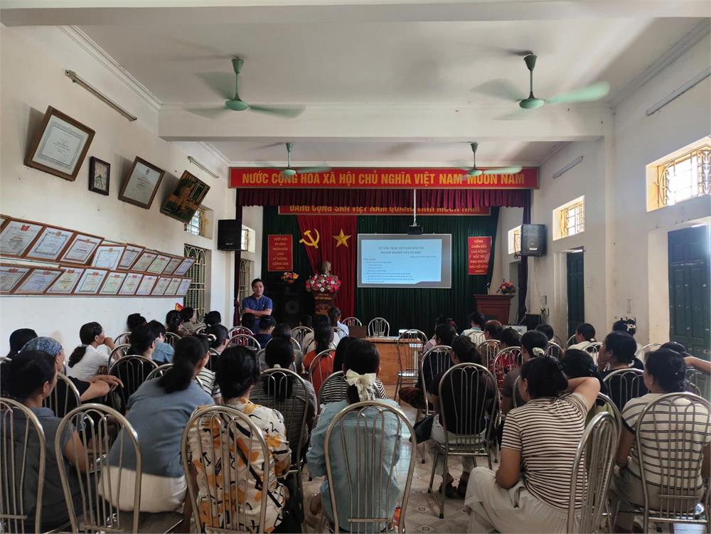 KHAI GIẢNG LỚP HỘ KINH DOANH TRÊN ĐỊA BÀN THÀNH PHỐ HÀ NỘI TẠI XÃ ĐOÀI DƯƠNG